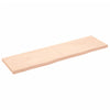 Pöytälevy 180x50x(2-6) cm käsittelemätön täystammi