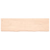 Pöytälevy 180x50x(2-6) cm käsittelemätön täystammi