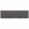 Pöytälevy tummanruskea 140x40x(2-4) cm käsitelty täystammi