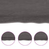 Pöytälevy tummanruskea 180x40x(2-4) cm käsitelty täystammi