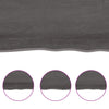 Pöytälevy tummanruskea 180x50x(2-6) cm käsitelty täystammi