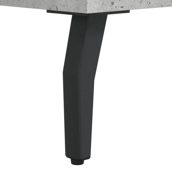 Hyllykaappi betoninharmaa 69,5x32,5x90 cm tekninen puu