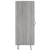 Senkki harmaa Sonoma 34,5x34x90 cm tekninen puu