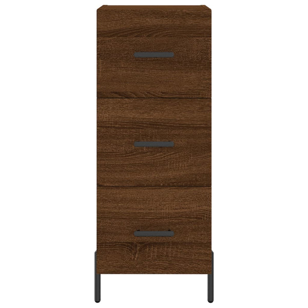 Ruskea senkki Tvetanca 34,5x34x90cm (puinen)