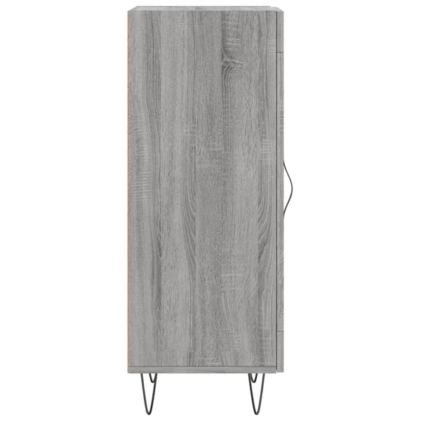 Senkki harmaa Sonoma 34,5x34x90 cm tekninen puu