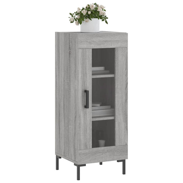 Senkki harmaa Sonoma 34,5x34x90 cm tekninen puu