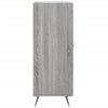 Senkki harmaa Sonoma 34,5x34x90 cm tekninen puu