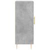 Senkki betoninharmaa 34,5x34x90 cm tekninen puu