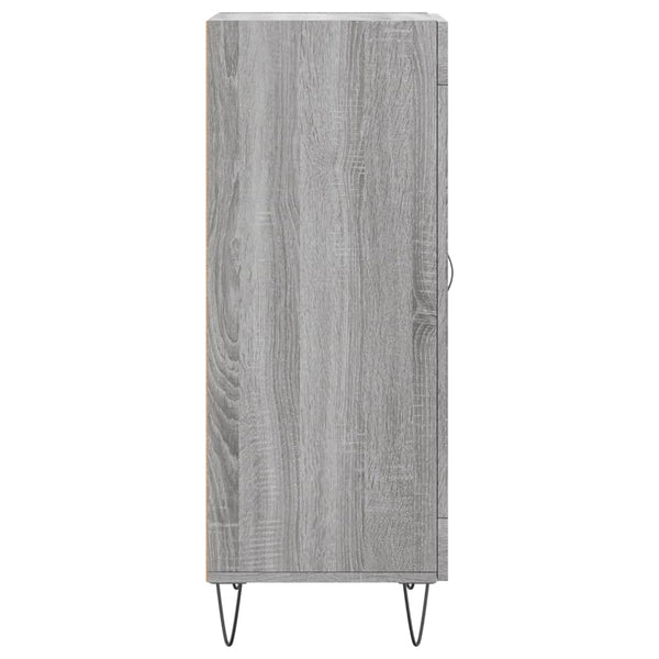 Senkki harmaa Sonoma 34,5x34x90 cm tekninen puu