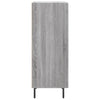 Senkki harmaa Sonoma 34,5x34x90 cm tekninen puu