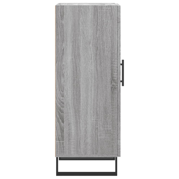 Senkki harmaa Sonoma 34,5x34x90 cm tekninen puu