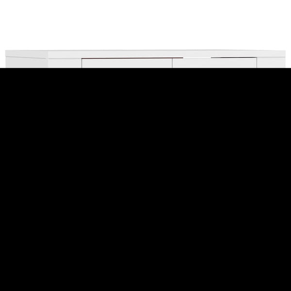 Seinäkiinnitettävät TV-kaapit 2 kpl valkoinen 57x34,5x40 cm