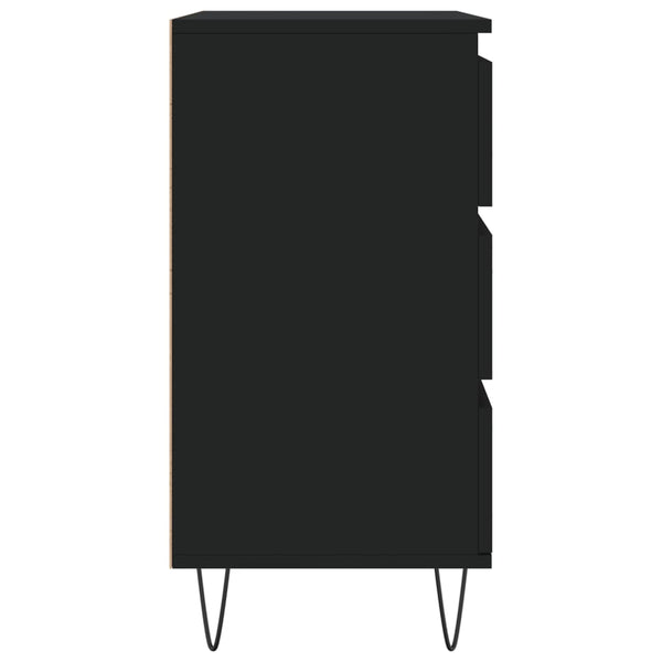 Musta senkki Laurentina 60x35x70cm (puinen)