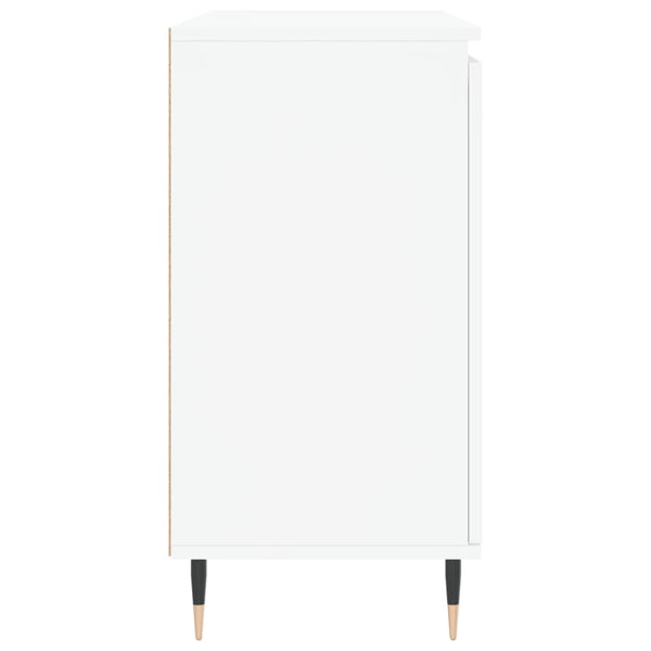 Senkki valkoinen 104x35x70 cm tekninen puu