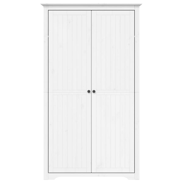 Vaatekaappi BODO valkoinen 99x53,5x173 cm täysi mänty