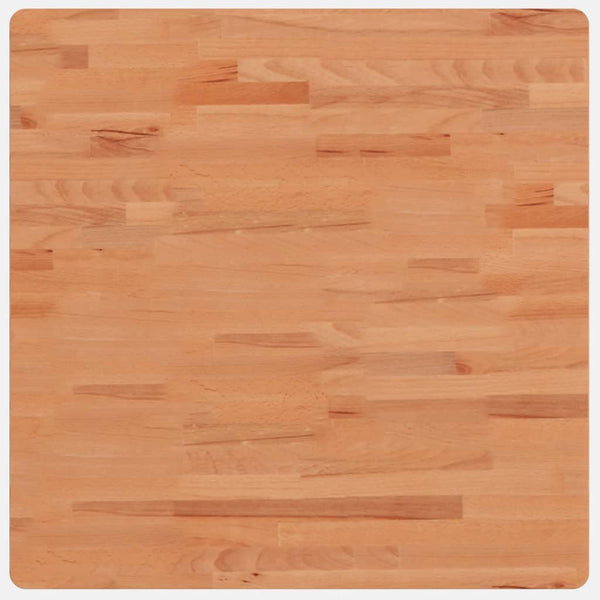 Pöytälevy 70x70x2,5 cm neliö täysi pyökki