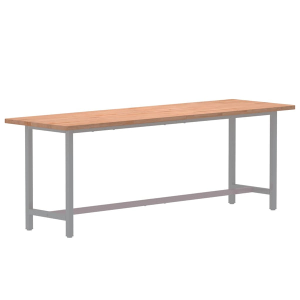 Pöytälevy 180x55x2,5 cm täysi pyökki