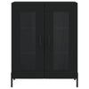 Kaappi musta 69,5x34x180 cm tekninen puu