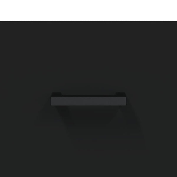 Kaappi musta 69,5x34x180 cm tekninen puu