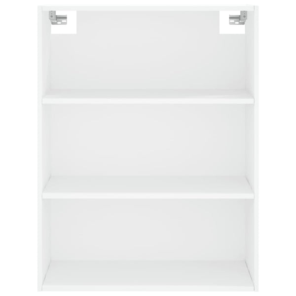 Kaappi valkoinen 69,5x34x180 cm tekninen puu