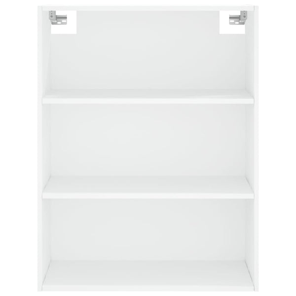 Kaappi valkoinen 69,5x32,5x180 cm tekninen puu