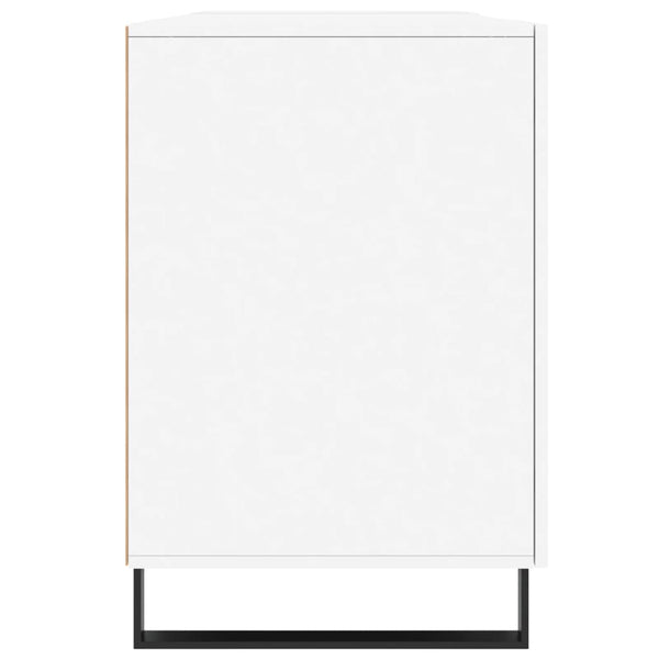 Työpöytä valkoinen 140x50x75 cm tekninen puu