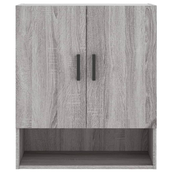 Seinäkaappi harmaa Sonoma 60x31x70 cm tekninen puu