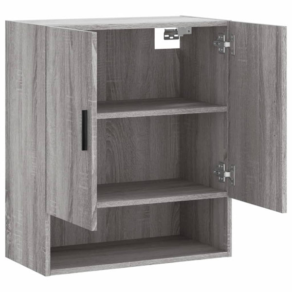 Seinäkaappi harmaa Sonoma 60x31x70 cm tekninen puu