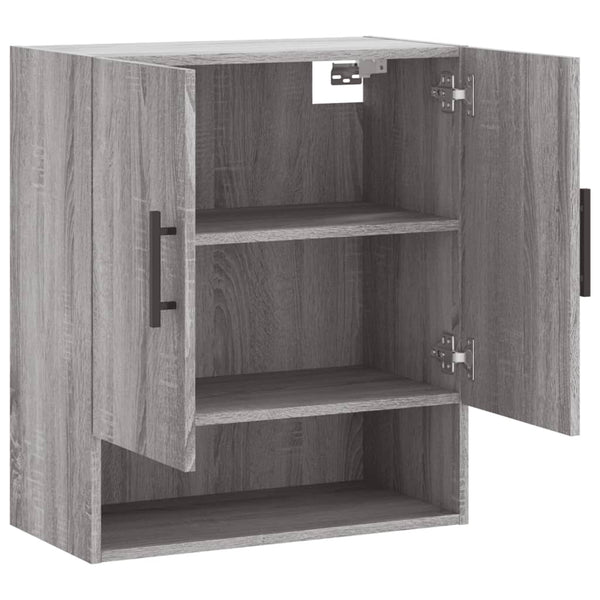 Harmaa seinäkaappi Viuleta 60x31x70cm (puinen)