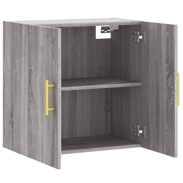 TV-seinäkaappi harmaa Sonoma 60x31x60 cm tekninen puu