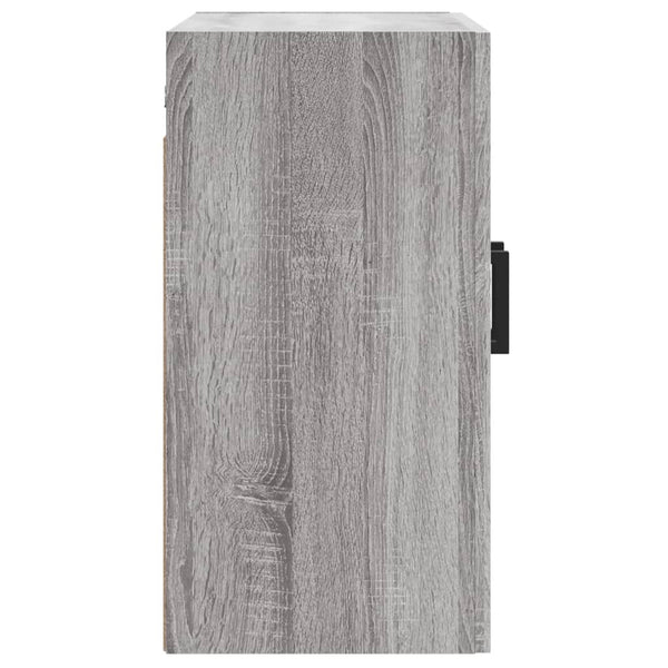 TV-seinäkaappi harmaa Sonoma 60x31x60 cm tekninen puu