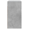 Betoninharmaa seinäkaappi Ruptureanu 60x31x60cm (puinen)