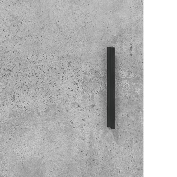 Betoninharmaa seinäkaappi Ruptureanu 60x31x60cm (puinen)