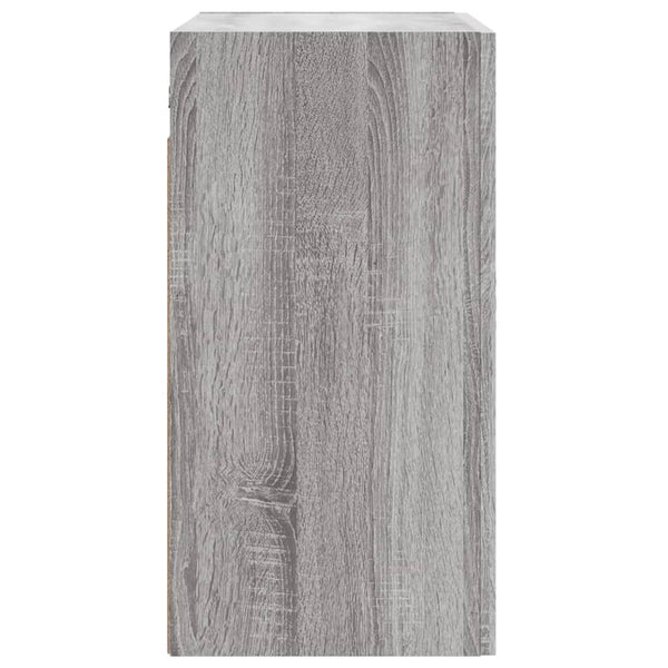 TV-seinäkaappi harmaa Sonoma 60x31x60 cm tekninen puu