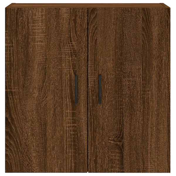 TV-seinäkaappi ruskea tammi 60x31x60 cm tekninen puu