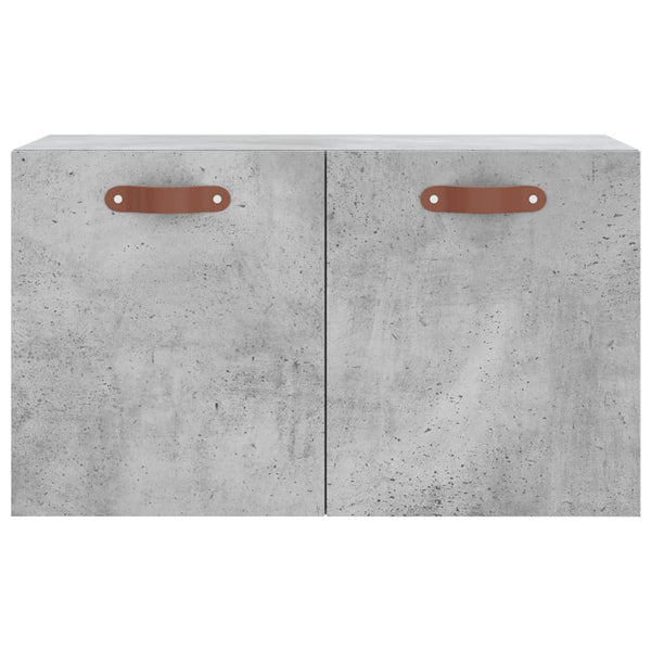 Seinäkaappi betoninharmaa 60x36,5x35 cm tekninen puu