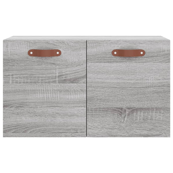 Seinäkaappi harmaa Sonoma 60x36,5x35 cm tekninen puu