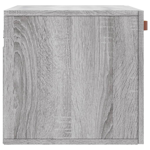 Seinäkaappi harmaa Sonoma 60x36,5x35 cm tekninen puu
