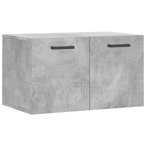 Betoninharmaa seinäkaappi Domnu 60x36,5x35cm (puinen)