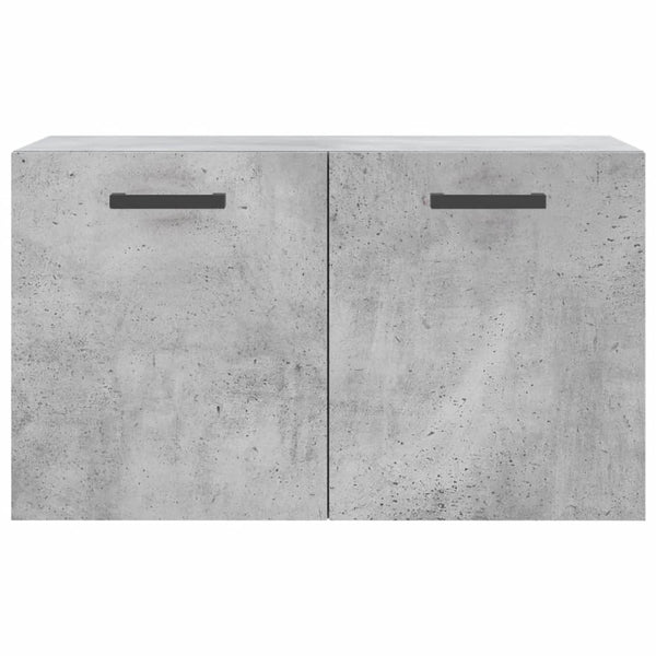 Betoninharmaa seinäkaappi Domnu 60x36,5x35cm (puinen)