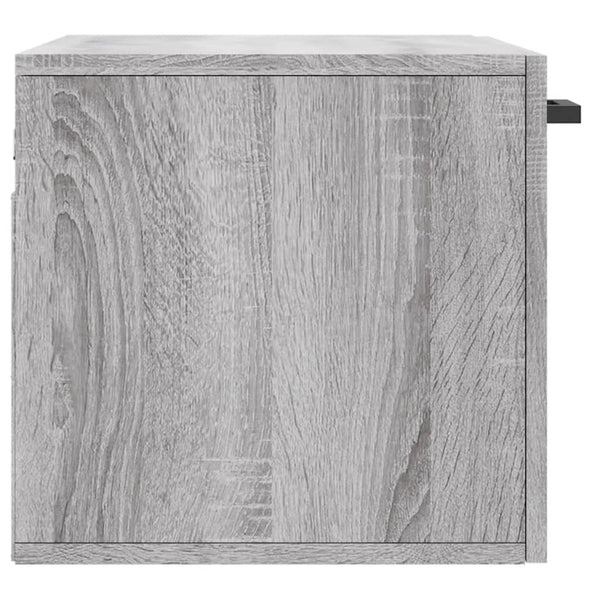 Seinäkaappi harmaa Sonoma 60x36,5x35 cm tekninen puu