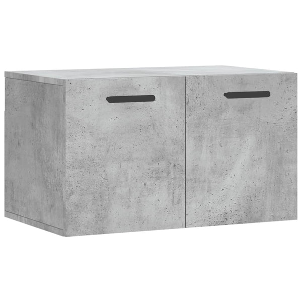 Seinäkaappi betoninharmaa 60x36,5x35 cm tekninen puu