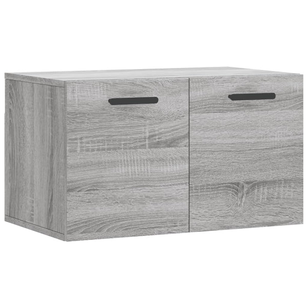 Seinäkaappi harmaa Sonoma 60x36,5x35 cm tekninen puu