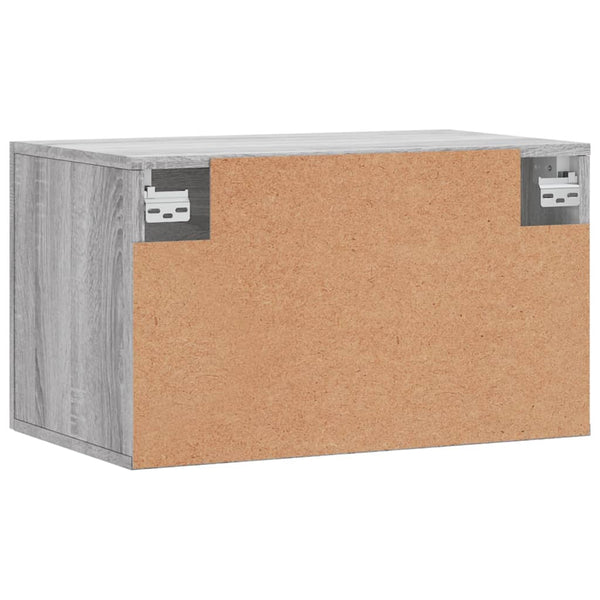 Seinäkaappi harmaa Sonoma 60x36,5x35 cm tekninen puu