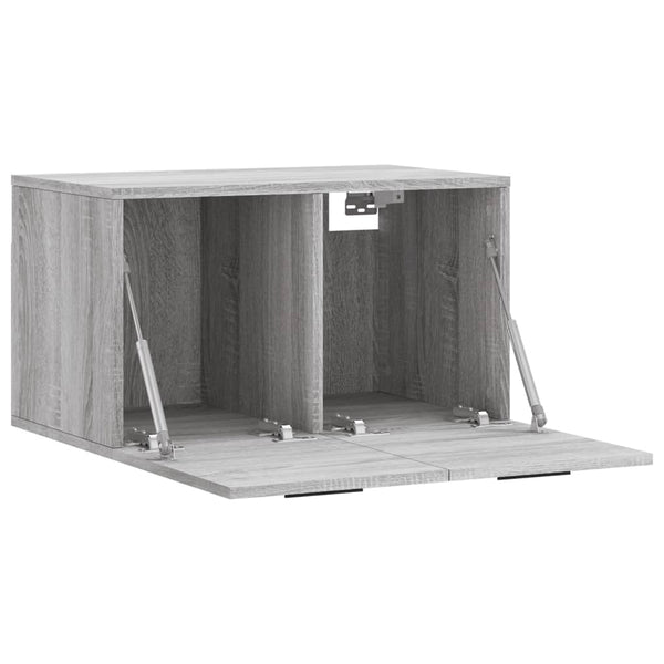 Seinäkaappi harmaa Sonoma 60x36,5x35 cm tekninen puu
