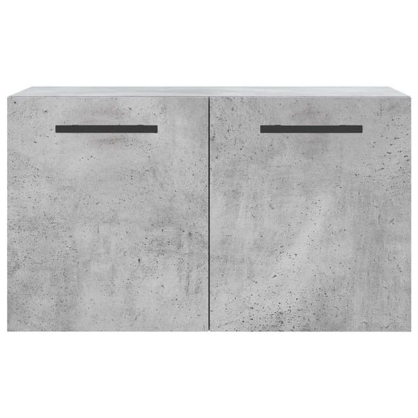 Seinäkaappi betoninharmaa 60x36,5x35 cm tekninen puu