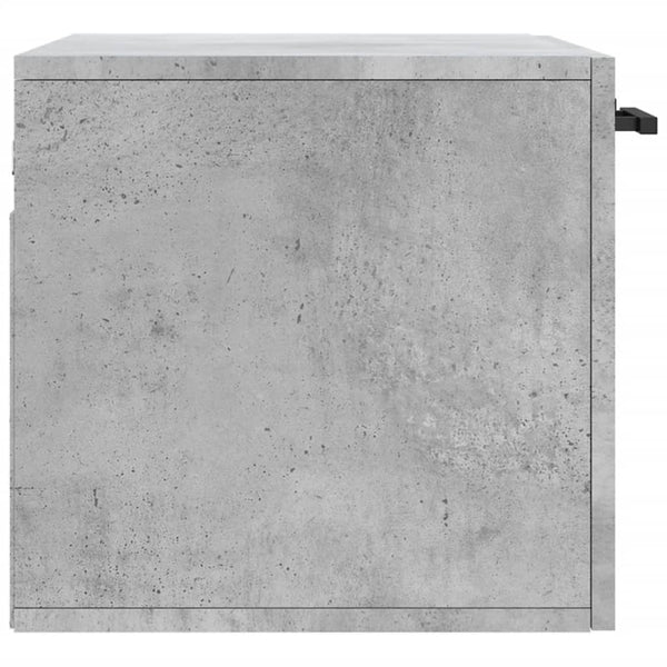 Seinäkaappi betoninharmaa 60x36,5x35 cm tekninen puu