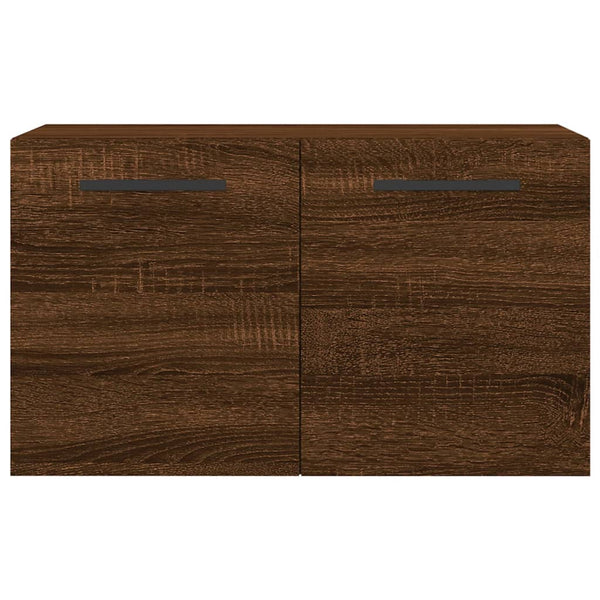 Seinäkaappi ruskea tammi 60x36,5x35 cm tekninen puu