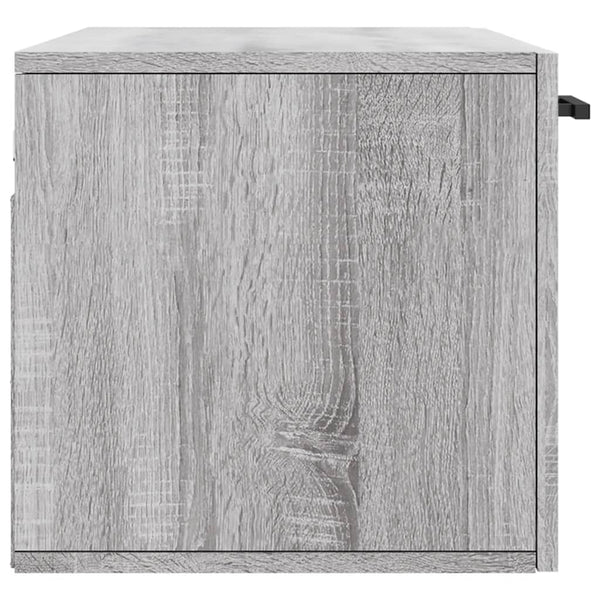 Seinäkaappi harmaa Sonoma 80x36,5x35 cm tekninen puu