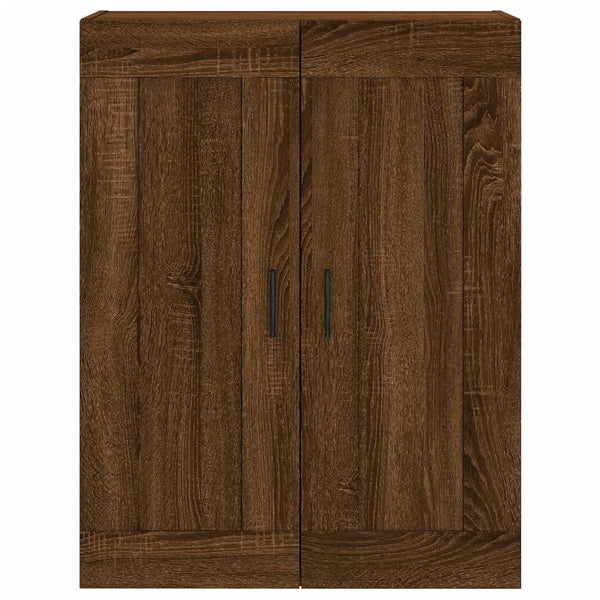 Seinäkiinnitettävä kaappi rusk tammi 69,5x34x90 cm tekninen puu